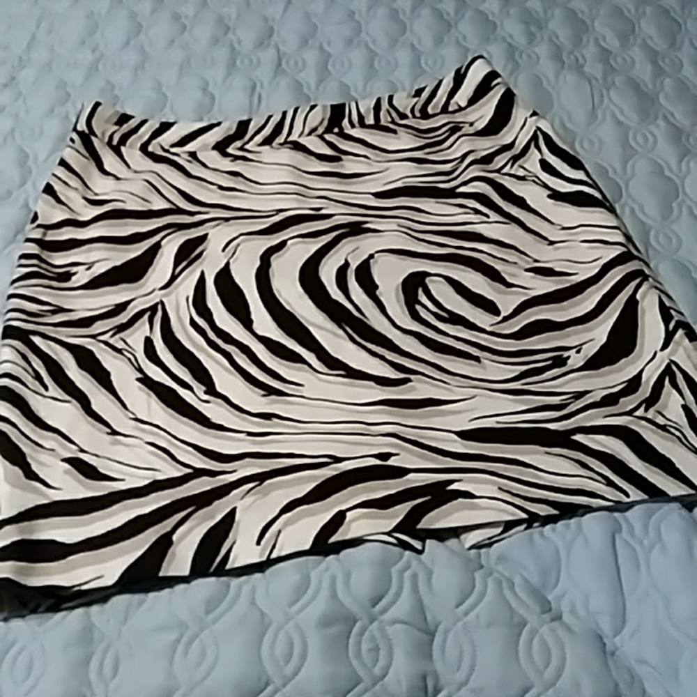 Loft Mini Skirt Tribal Print